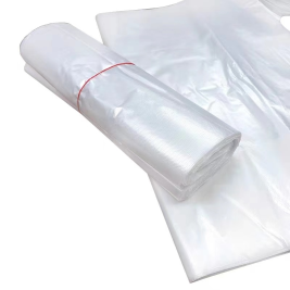 金群 背心白色透明塑料袋 食品袋 26cm*38cm 32个/扎