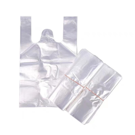金群 背心白色透明塑料袋 食品袋 15cm*25cm 40个/扎