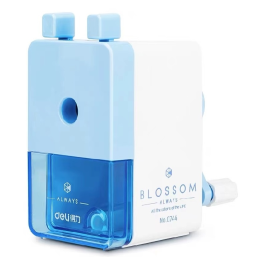 得力 deli 手摇卷笔刀 削笔器 削笔机 0744（颜色随机）