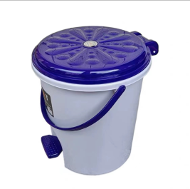 永昇 塑料脚踏垃圾桶 脚踩垃圾桶 清洁桶 10L 25*30cm