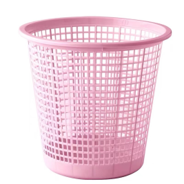 超市牌 塑料圆形垃圾桶清洁桶纸篓 2009 250*280mm（颜色随机）