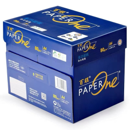 蓝百旺 PAPER One 复印纸 打印纸 A4 80g  500张/包 5包/箱