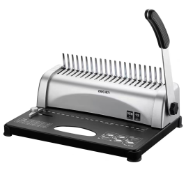 得力 deli 胶圈装订机 梳式装订机 3870