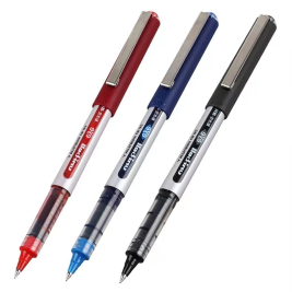 三菱 uni 直柱式耐水性走珠笔 签字笔 UB-150 0.5mm  10支/盒