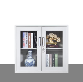 超丰 分双节上玻 资料柜 铁皮文件柜 CT-17 H780*W860*D400mm