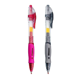 奥德美 按动签字笔 中性笔 K-36 0.5mm (黑色、红色) 12支/盒