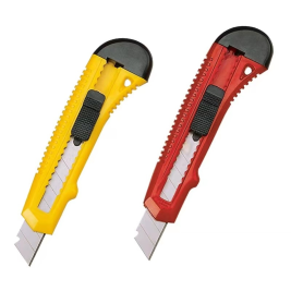 齐心 Comix 大号美工刀 裁纸刀 B2805 18mm（颜色随机）