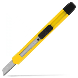 得力 deli 小号美工刀 裁纸刀 2051 9mm（颜色随机）