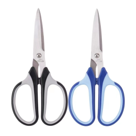 得力 deli 大号办公剪刀 裁缝剪刀 190mm 6001（颜色随机）