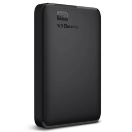 西部数据 WD 1TB移动硬盘 Elements WDBUZG0010BBK (黑色) 新元素系列 2.5英寸 USB3.0