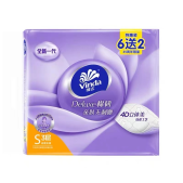 维达 vinda 棉韧软包抽纸 维达抽纸 面巾纸 S码 V2883 三层 100抽/包 8包/提