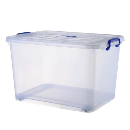 恒达 透明收纳箱 储物箱 整理箱 塑料箱2692  750*540*460mm