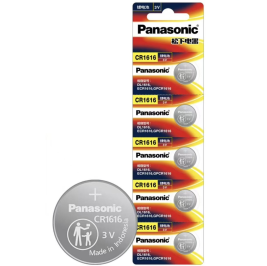 松下 Panasonic 松下纽扣电池 3V CR1616 5粒/卡