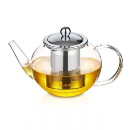 金灶（KAMJOVE）泡茶壶飘逸杯耐热玻璃茶具茶水分离杯茶壶 A-07 （600ml）