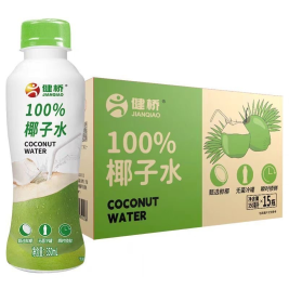 建桥 椰子水 天然电解质 饮料  350ml*15