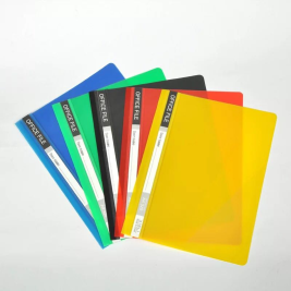 必利半透明报告夹LW320 A4二孔10mm