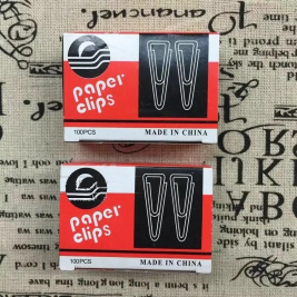 华盛 金属三角回形针 C26 100枚/盒