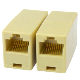 丰应子（Fengyingzi） 电话分线器 电话转接头延长器直通头母对母分线器