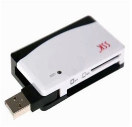 飚王 SSK 存储卡读卡器 SCRM057 四合一USB接口 支持TF/SD/CF/MS USB 2.0