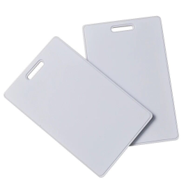 科密 ID感应卡 食堂刷卡机学校消费机 门禁卡就餐卡 考勤卡感应卡磁卡（1张）白卡 薄