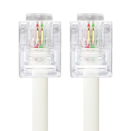 国产电话线二芯电话线 带水晶头3米/5米/10米