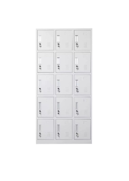 合信铁皮文件柜十五门连体 带钥匙 文件柜970*410*1900mm