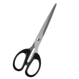 齐心 Comix 加长刀刃美工剪刀 B2716 180mm（蓝色、黑色、红色）颜色随机