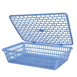 富强  塑料文件篮/公文篮  255*90*365mm