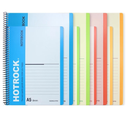 何如 HOTROCK 螺旋装订笔记本 A5/B5