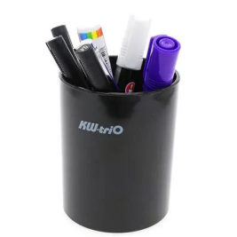 红杰 圆形塑料笔筒 H268