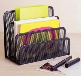 思域  三格网状信封架/书立