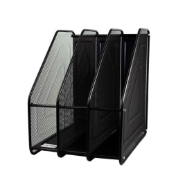 思域网状三格文件架/文件框