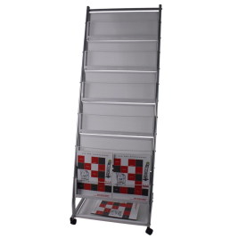 金文晋喷塑报纸架  J-2 470*405*1335mm